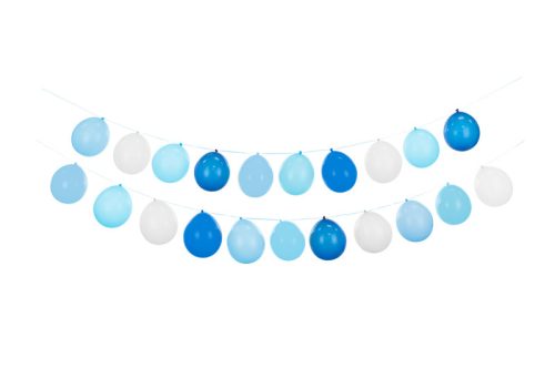 Balloon garland 3in1, blue