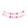 Balloon garland 3in1, pink