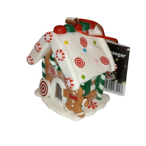 Világító mézeskalács házikó mézivel