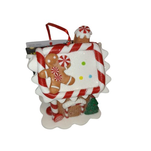 Világító mézeskalács házikó 