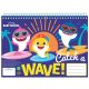 Baby Shark Wave A/4 spirál vázlatfüzet 30 lapos