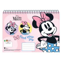 Disney Minnie Joy A/4 spirál vázlatfüzet 30 lapos