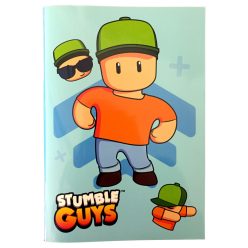 Stumble Guys Race B/5 vonalas füzet 40 lapos