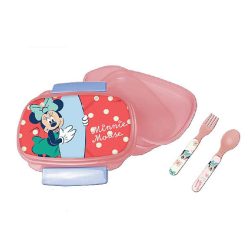 Disney Minnie Surf szendvicsdoboz + evőeszköz szett