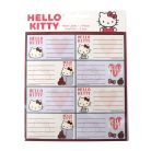 Hello Kitty Apple füzetcímke 16 db-os
