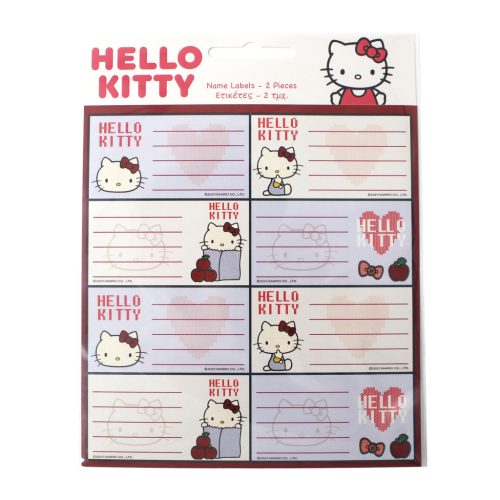 Hello Kitty Apple füzetcímke 16 db-os