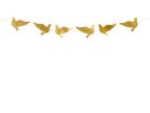 Garland Doves, arany, 112 cm