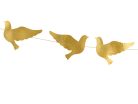 Garland Doves, arany, 112 cm