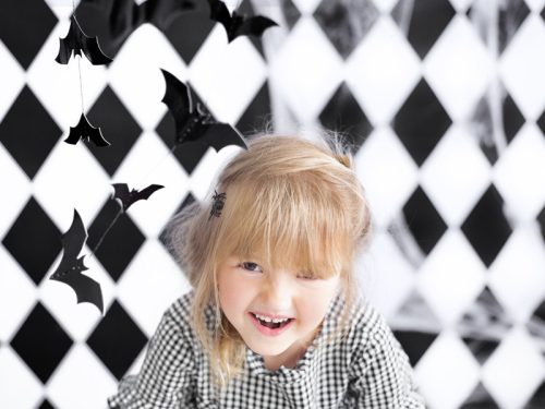 Garland denevér , fekete, 1,5 m