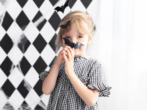 Garland denevér , fekete, 1,5 m