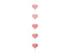 Garland Hearts, rosegold, 3,5 m