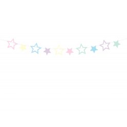 Garland Unicorn - Csillagok, 1,4 m