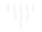 Fehér dekorációs ággirland, 1,8 m, 20 ág DIY készlet