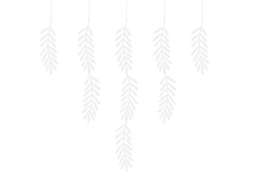 Garland Branches, fehér, 1,8 m