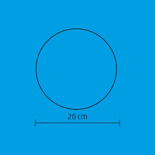 Gömb dekoráció, LED-es,  20 cm átmérő