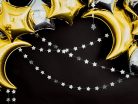 Garland Stars, ezüst, 3,6 m