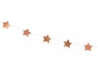 Garland Stars, rózsaszín arany, 3,6 m