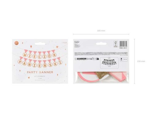 Banner gyűrűk ''Wiecz�r panie��ski'', keverék, 2,5 m