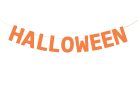 Banner Halloween, 2,5 m, narancssárga