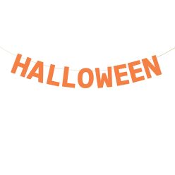 Banner Halloween, 2,5 m, narancssárga