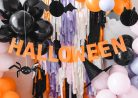Banner Halloween, 2,5 m, narancssárga