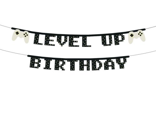 Banner Level up, 2,5 m, mix