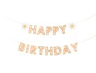 Banner Happy Birthday, mix, 200x14.5 cm