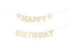 Banner Happy Birthday mix, 220x14.5 cm
