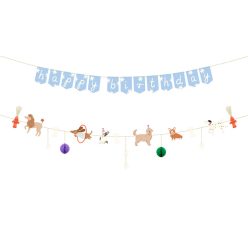 Banner Happy Birthday Dogs, 210 cm, mix