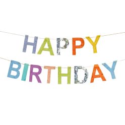 Happy Birthday Banner, 2,2 m, mix
