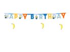 Boldog Születésnapot Minionokkal papír banner 50x153 cm