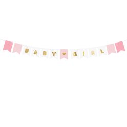 Banner Baby Girl, mix, 15 x 175 cm