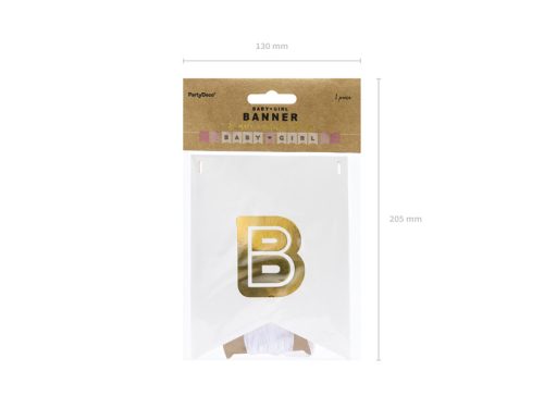 Banner Baby Girl, mix, 15 x 175 cm