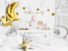 Banner Little Star - Hello Baby, arany, 18x70cm