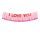 Banner I Love You, 150x30 cm, mix