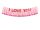 Banner I Love You, 150x30 cm, mix