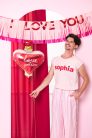 Banner I Love You, 150x30 cm, mix