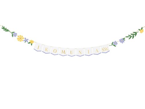 Banner I Komunia ��sz., mix, 300x13 cm