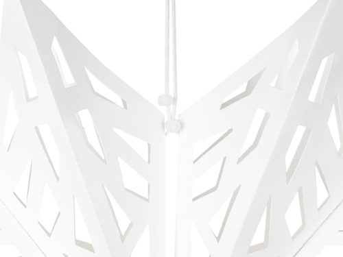 Paper star, 50 cm, white