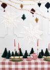 Paper star, 50 cm, white