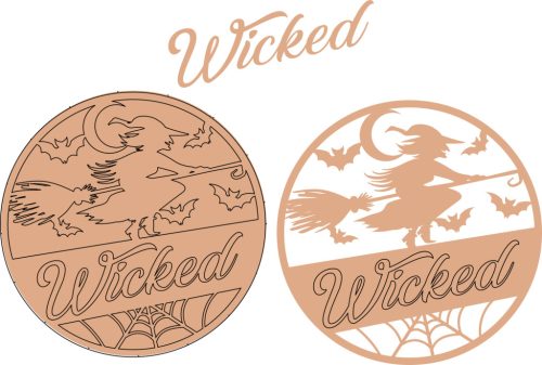 Boszorkányos ajtókopogtató natúr alap