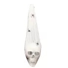 Halloween dekoráció - Koponya led világítással 