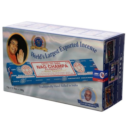 Satya Nag Champa Füstölő Pálcák 15g - Természetes Illat