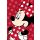 Disney Minnie Red mikroflanel takaró 100x150cm