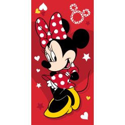   Disney Minnie Pretty in Red fürdőlepedő, strand törölköző  70x140cm