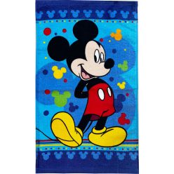   Disney Mickey Cheerful Pose kéztörlő, arctörlő, törölköző 30x50cm