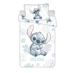   Disney Lilo és Stitch, A csillagkutya Ohana White gyerek ágyneműhuzat 100×135 cm, 40×60 cm