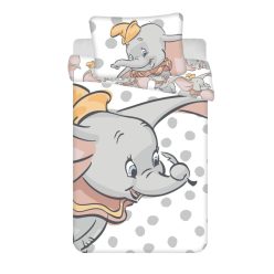   Disney Dumbo Dots gyerek ágyneműhuzat 100×135cm, 40×60 cm