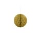 Honeycomb Ball, gold, 10cm