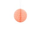Honeycomb Ball, light peach, 10cm